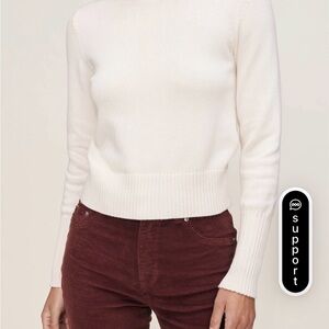 NWT DL1961 Lynne sweater size XS IVORY